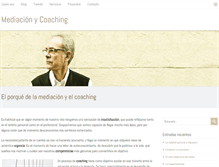 Tablet Screenshot of mediacionycoaching.com